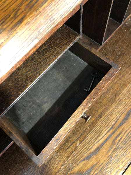 GHC - Carved Oak Bureau