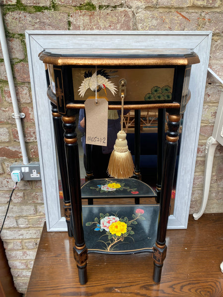 Chinese Style Lacquered Side Table