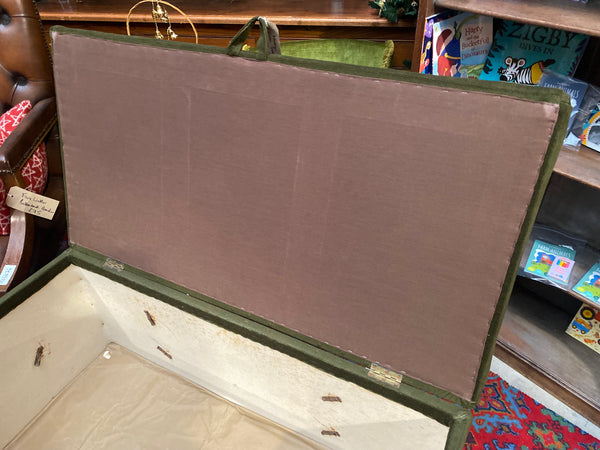 GHC - Vintage Green Ottoman