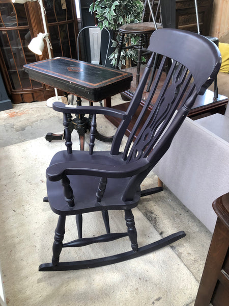 Purple Rocking Chair