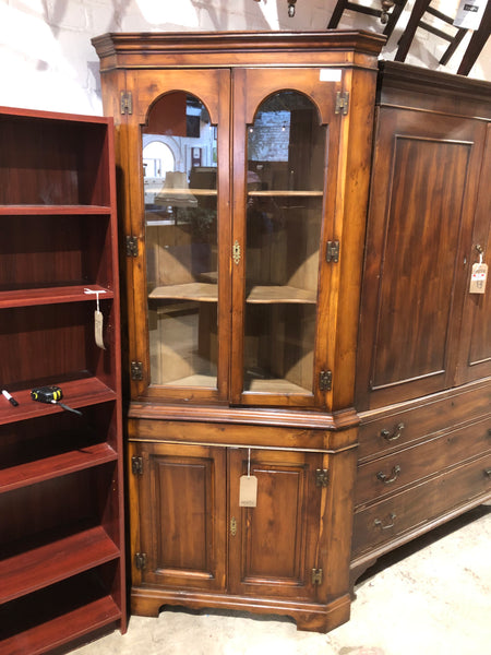 Cherrywood Corner Cabinet