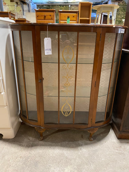 GHC - Bow Fronted Display Cabinet