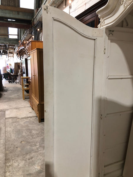 French Style Armoire Linen Press