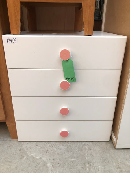 REF - Small White Chest of Drawers