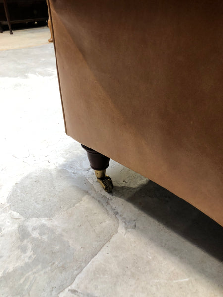 Tan Leather Armchair