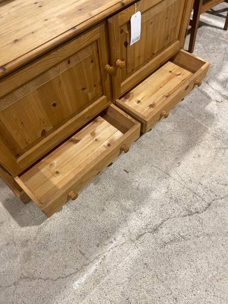 GHC - Low Pine Compact Sideboard