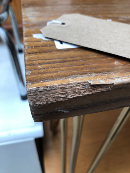 Contemporary Pine Bench