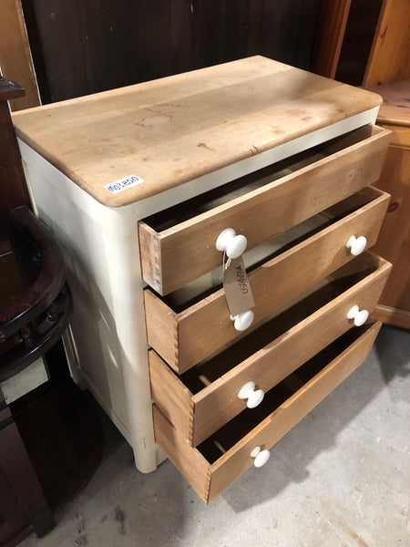 Oak Tallboy Chest of Drawers