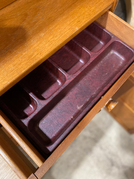 GHC - Nathan Squares Mid Century Teak Highboard