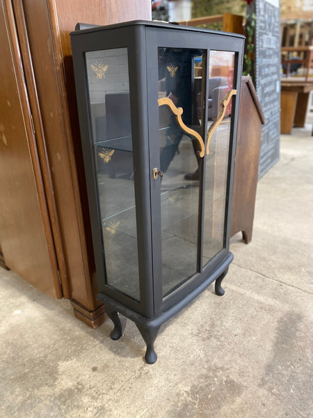 Upcycled Grey Vintage Cabinet