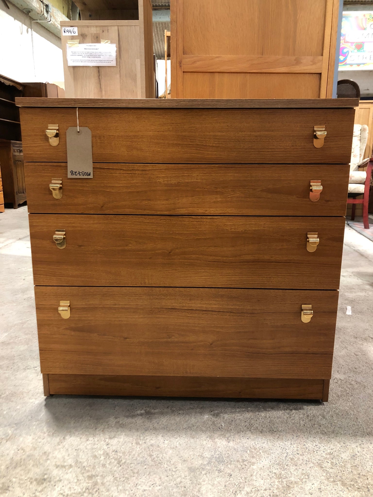 GHC - Mid-Century Chest of Drawers on Wheels
