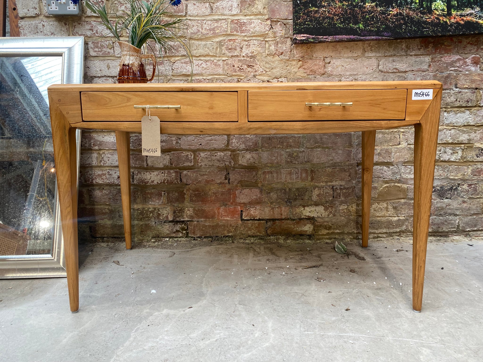 Charles Orchard Bamboo Top Desk