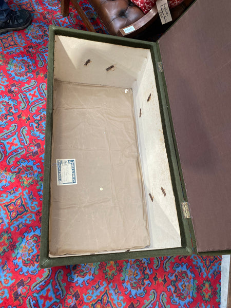 GHC - Vintage Green Ottoman