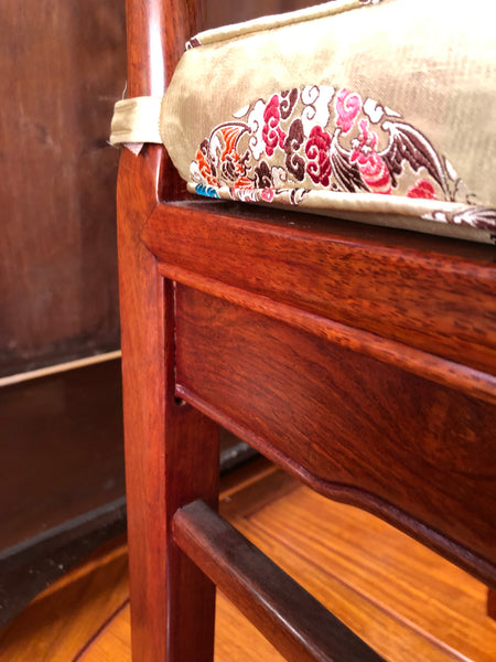 GHC - Oriental Carved Detail Extending Dining Table & 8 Chairs