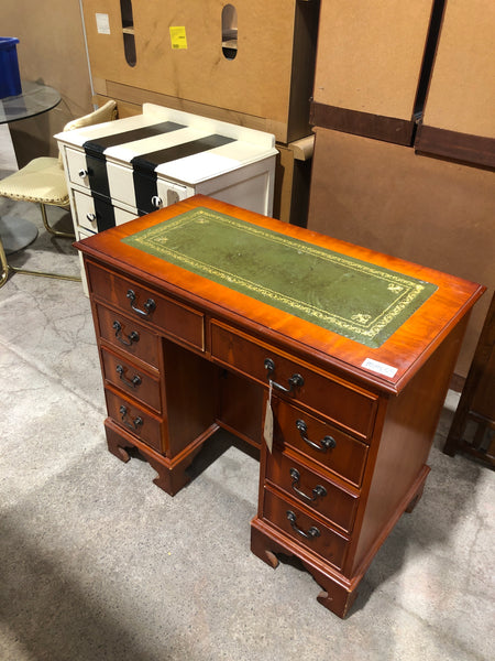GHC- Vintage cherrywood pedestal writing desk