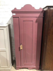 Vintage Purple Single Wardrobe/Cupboard