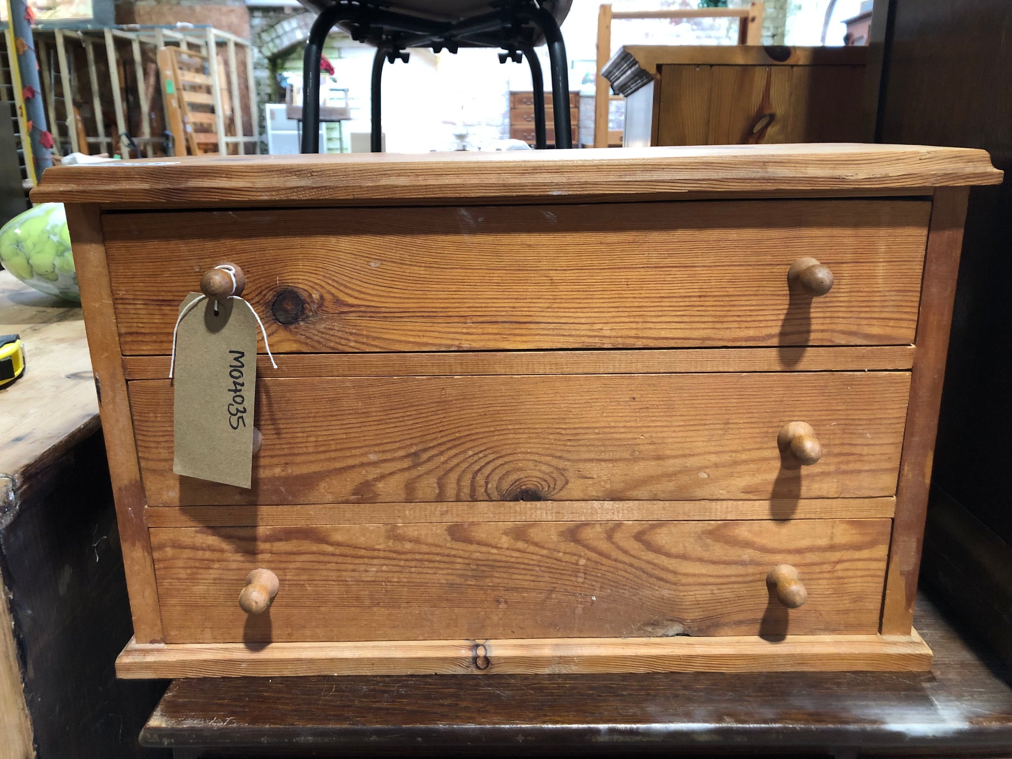 Small Pine Storage Drawers
