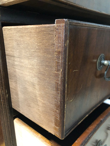 Vintage Five Drawer Tallboy