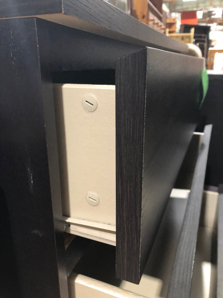 Black Chest of Drawers - REF