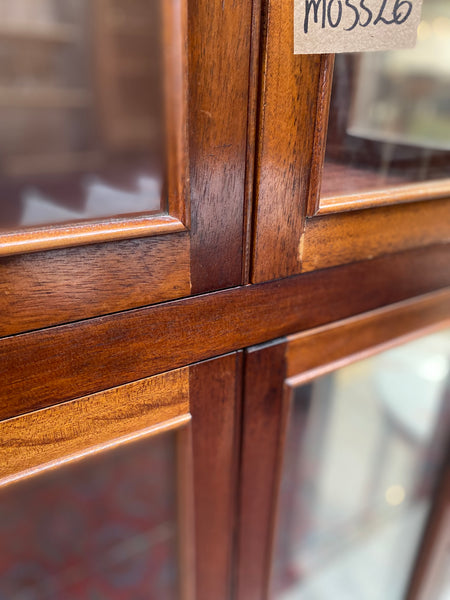Tall Wooden Display Cabinet