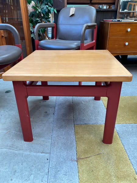 Pair of Retro Chairs and Coffee Table