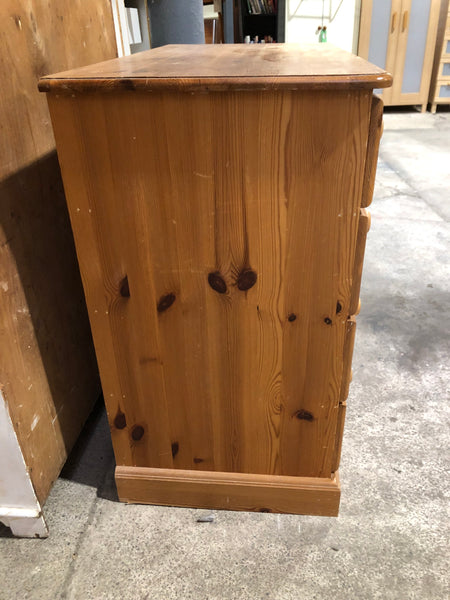 Solid Pine 2 over 3 Chest of Drawers
