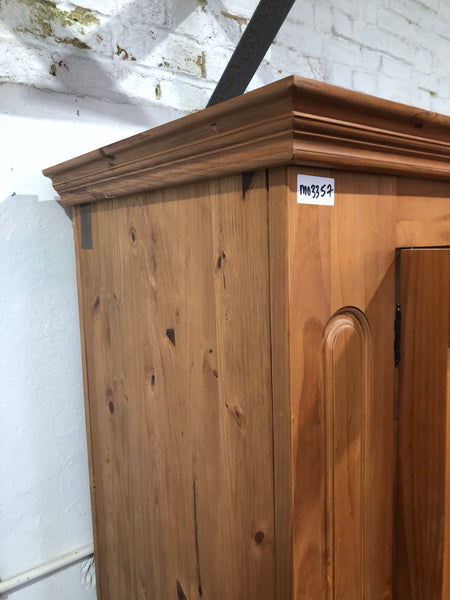 Large Solid Pine Double Wardrobe
