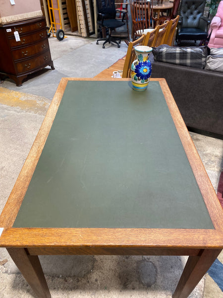 1930’s 3 Drawer Oak Desk Government Issue