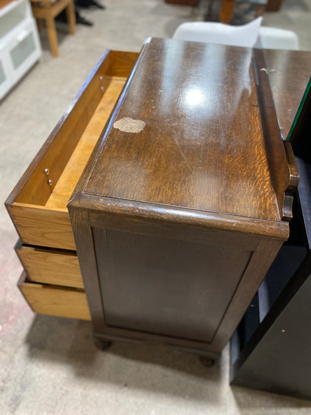 Art Deco Oak Dressing Chest