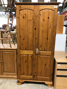 Pine Double Wardrobe