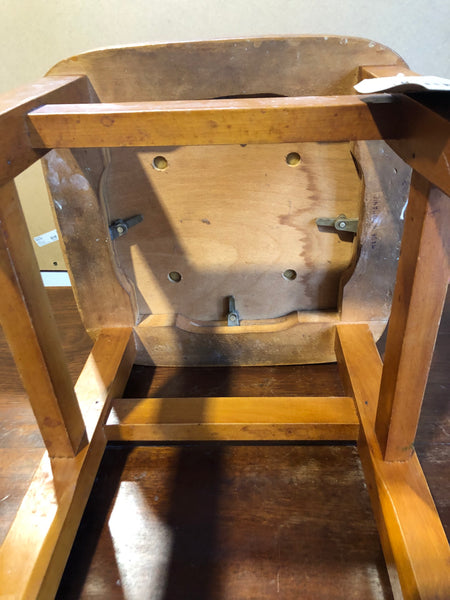 GHC - Vintage Leather Topped Stool