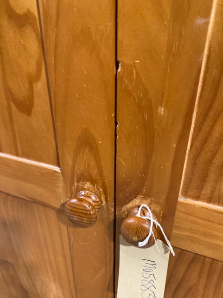 Large Pine Double Wardrobe