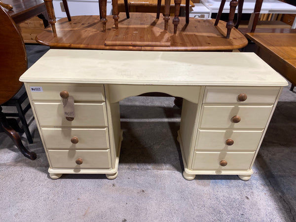 Yellow Painted Pine Desk