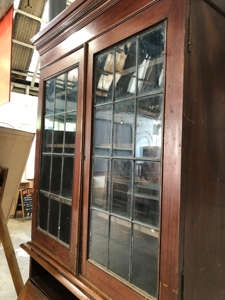Antique Mahogany Tall Bureau