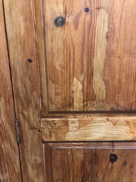 Rustic Pine Double Wardrobe