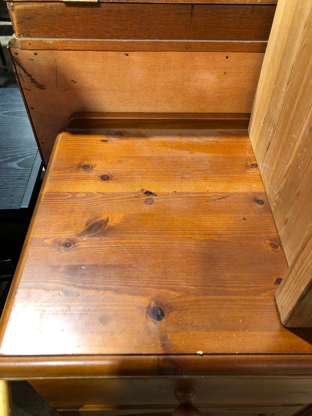 Solid Pine Sideboard With Drawers and Cupboard