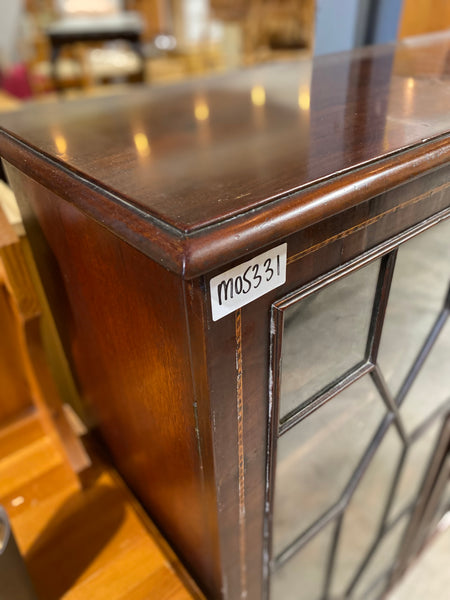Mahogany Display Bookcase