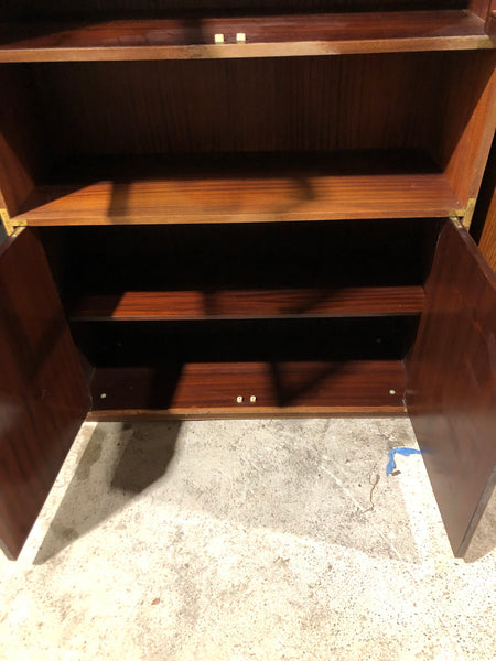 Vintage Display Cabinet with Cupboard
