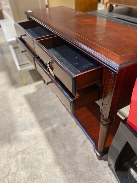 Four Drawer Console Table