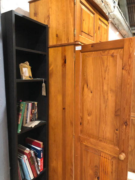 Pine Wardrobe with Top Cupboard