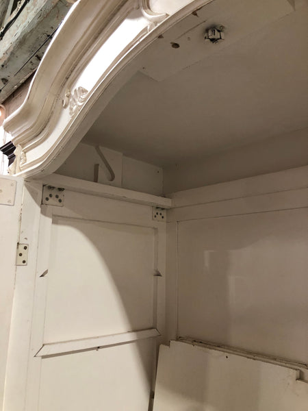 French Style Armoire Linen Press