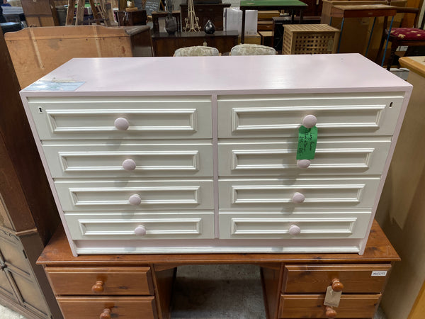 Large Painted Six Drawer Chest of Drawers