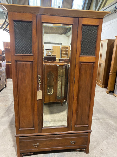 Antique Mahogany Wardrobe