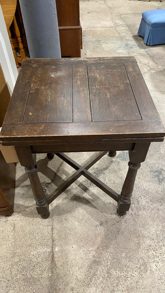 Oak Extendable Square Table