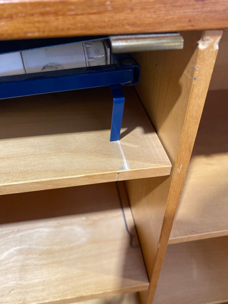 Mid Century Teak Magic Box Desk