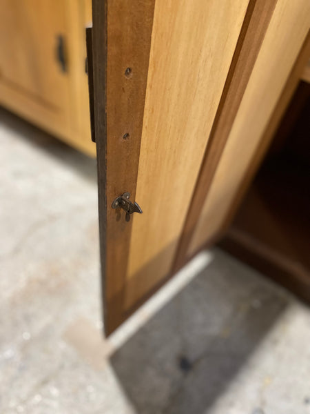 Vintage Oak Linen Cupboard