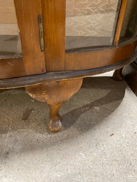 GHC - Bow Fronted Display Cabinet