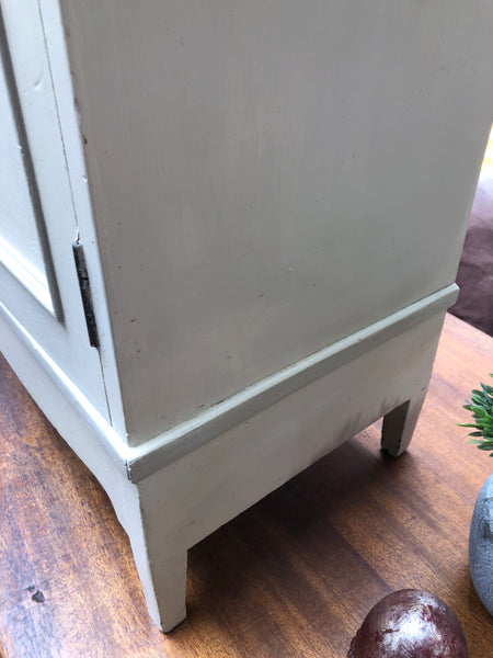 Antique Cream Painted Cupboard