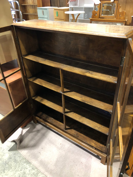 GHC - Antique Oak Book Cabinet