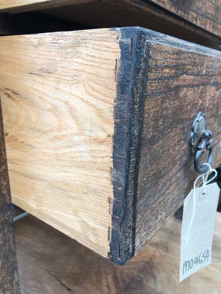 Vintage Oak 2 Drawer Chest of Drawers